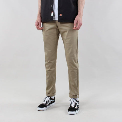Dickies 803 Skinny Fit Work Pants in Khaki